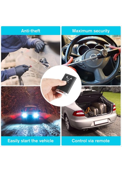 Araba Anahtarı Fob Anahtarsız Giriş Uzaktan 315MHZ M3N5WY77777A Chevrolet Corvette Için 2008-2013 4 Düğmeler (Yurt Dışından) modelleri