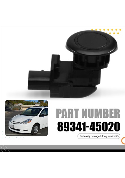 Toyota Sienna 2006-2010 Için Araba Tersine Çeviren Radar Sensörü Park Yardım Sensörü 89341-45020 8934145020 (Yurt Dışından) indirimleri