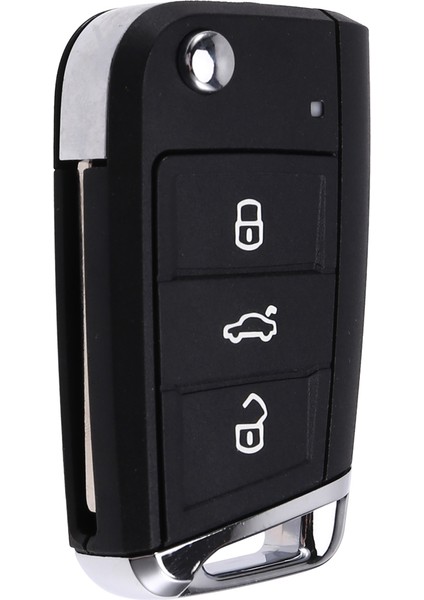 Araba 3 Düğmeler Anahtar Kabuk Katlanır Vw Mbq Golf Tıguan Darrow Key Bite Kullanıcı (Yurt Dışından)