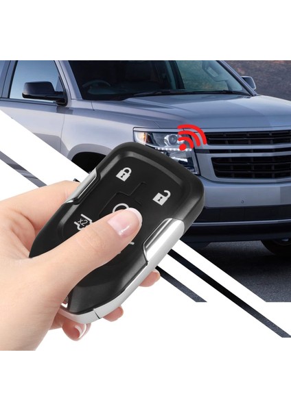 Chevrolet Banliyö Için Anahtarsız Giriş Uzak Akıllı Kontrol 2015-2020 Gmc Yukon 2015-2020 Chevrolet Tahoe 2015-2019 HYQ1AA (Yurt Dışından) modelleri
