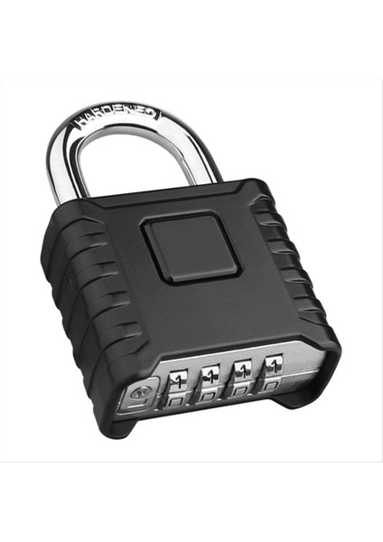 Ağır Hizmet Tipi Kombinasyon Asma Kilit Dış Mekan Asma Kilit Dolaplar Için Mekanik Kombinasyon Kilidi Kapılar (Siyah) (Yurt Dışından)