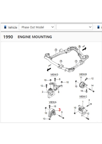 2073034201&#39 De Ssangyong Korando C 2 0 Için Ön Motor Montaj Izolatörü (Yurt Dışından) fırsatları