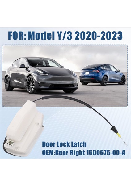 Tesla Model Y 2020-2023 Model 3 2017-2023 Arka Sağ 1500675-00-A (Yurt Dışından) indirimleri