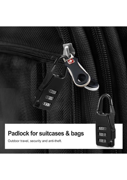 20PCS Alaşım Güvenli Kombinasyon Kod Numarası Kilit Asma Kilit Çanta Bavul Bagajı Fermuarlı Sırt Çantası El Çantası Hırsızlık Önleme Kilit (Yurt Dışından) fırsatları