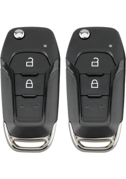 2x Araç Akıllı Uzaktan Anahtar 2 Düğmesi 433MHZ Ford Ranger F150 2015 2016 2017 2018 ID49 PCF7945P EB3T-15K601-BA (Yurt Dışından)