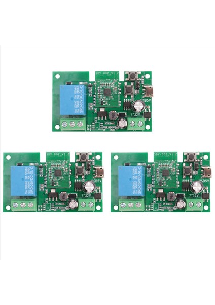 3x Ewelink Akıllı Wifi Anahtar Röle Modül Zamanlayıcı Dc 5V/12V/24V/32V Kablosuz Uzaktan Kumanda (Yurt Dışından)