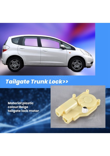 Honda Fit 2007-08 Elektrik Bagaj Kapısı Kilit Aktüatörü 74896-SAA-003 (Yurt Dışından) modelleri