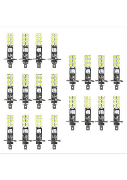 20PCS H1 6000K Süper Beyaz 80W LED Far Ampulleri Kiti Sis Sürüş Işığı (Yurt Dışından) modelleri