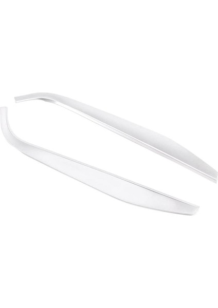 Araba Konsol Paneli Yan Dekoratif Trim Kapak Çıkartmaları Benz Benz A Cla Sınıfı W177 C118 A180 A200 A220 (Gümüş) (Yurt Dışından)