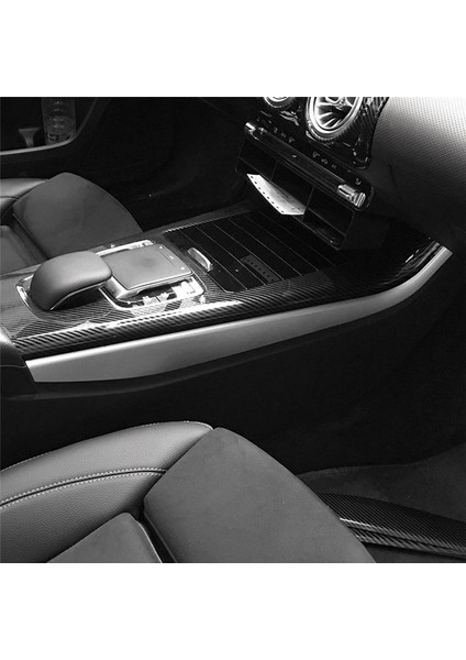 Araba Konsol Paneli Yan Dekoratif Trim Kapak Çıkartmaları Benz Benz A Cla Sınıfı W177 C118 A180 A200 A220 (Gümüş) (Yurt Dışından) modelleri
