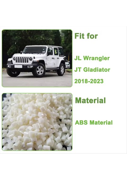 Araba Bagaj Kapağı Ön Arka Iç Kapı Kasesi Dekorasyon Kapağı Jeep Wrangler Jl Jt Gladiator 2018 2019 2020-2023 (Yurt Dışından) fiyatları