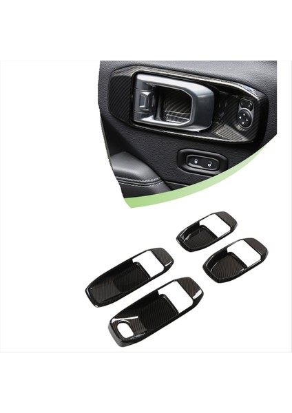 Araba Bagaj Kapağı Ön Arka Iç Kapı Kasesi Dekorasyon Kapağı Jeep Wrangler Jl Jt Gladiator 2018 2019 2020-2023 (Yurt Dışından) modelleri