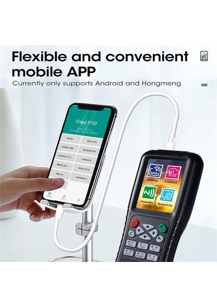 Tam Kod Çözme Işlevi ile Rfıd Fotokopi Makinesi Akıllı Kart Anahtarı Nfc Ic Id Çoğaltıcı Okuyucu Yazarı (Uıd Key T5577 Kart) (Yurt Dışından) fırsatları