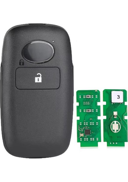 Toyota 2 Teley Için Araba Anahtarı Akıllı Uzaktan Kumanda 434MHZ 4A 89994-BZ170 (Yurt Dışından)