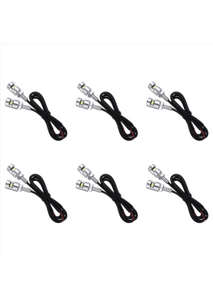 12X Chrome 5630 Motosiklet Vidalı Cıvata Lambası Arabası Evrensel Plaka Işığı 12V (Yurt Dışından) fiyatları