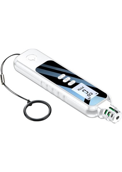 Karbon Monoksit Test Cihazı Taşınabilir Karbon Monoksit Detektörü Ev Küçük ve Taşınabilir Karbon Monoksit Detektörü (Beyaz) (Yurt Dışından)