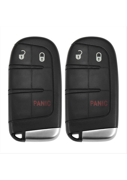 Chrysler Için Anahtar Fob Anahtarsız Giriş Uzaktan 300 Dodge Charger Challenger Dart Yolculuğu M3N-40821302 3 Düğmeler 433MHZ ID46 (Yurt Dışından)