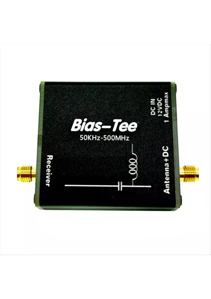Hfdyloop Için Hfdy Döngü Anten Yem Önyargısı Tee 50KHZ-500MHZ Rf Dc Bloker Biaser (Yurt Dışından)