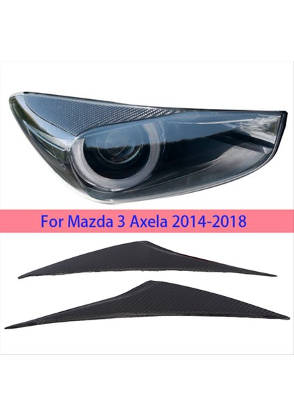 Araba Ön Tampon Far Göz Kapağı Kaş Lambası Döşeme Mazda Axela 3 Mazda 3 M3 2014-2016 (Yurt Dışından) indirimleri