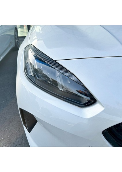 Bmw 1 Serisi F70 2 Serisi F74 2024+ Karbon Fiber Deseni Için Araba Ön Far Kaş Kafası Işık Göz Kapağı Kaş (Yurt Dışından) fiyatları