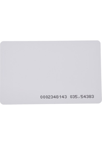 125KHZ Kapı Girişi Erişim Yakınlığı Rfıd Kartı Wt 10 Adet (Yurt Dışından)