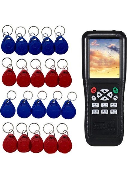 X100 Akıllı Replikatörü Rfıd Rozeti Klon Fokalı 13 56MHZ Şifreleme Kod Çözme Okuyucu 125KHZ Kart Yazar Programcı (Yurt Dışından)