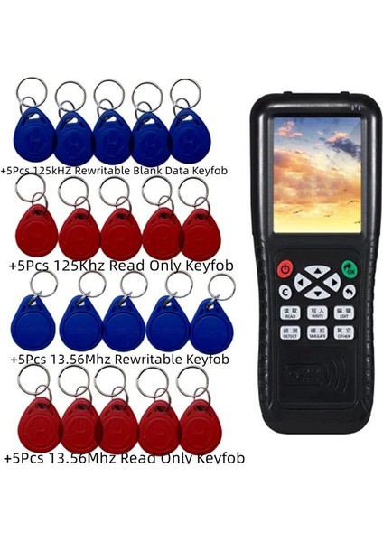 X100 Akıllı Replikatörü Rfıd Rozeti Klon Fokalı 13 56MHZ Şifreleme Kod Çözme Okuyucu 125KHZ Kart Yazar Programcı (Yurt Dışından) fiyatları