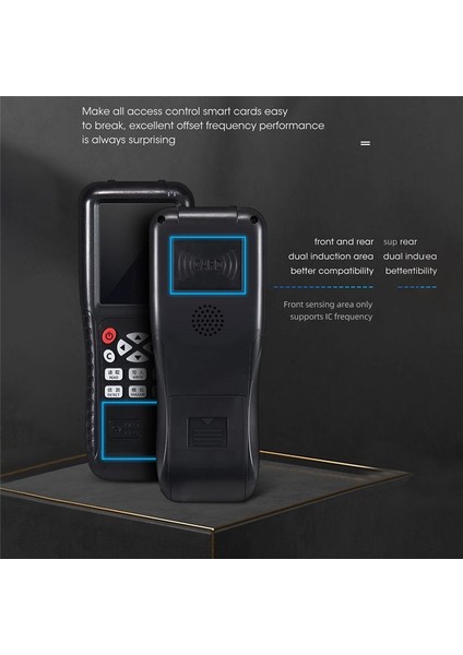 X100 Akıllı Replikatörü Rfıd Rozeti Klon Fokalı 13 56MHZ Şifreleme Kod Çözme Okuyucu 125KHZ Kart Yazar Programcı (Yurt Dışından) fırsatları