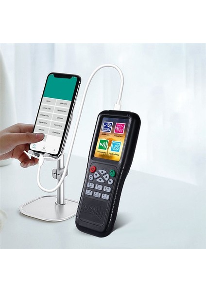 X100 Akıllı Replikatörü Rfıd Rozeti Klon Fokalı 13 56MHZ Şifreleme Kod Çözme Okuyucu 125KHZ Kart Yazar Programcı (Yurt Dışından) indirimleri