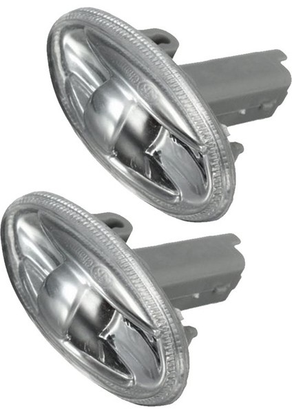 1paır 12V Yan Gösterge Işık Tekrarlayıcı Işık Lambası Peugeot 108 107 206 1007 407 Ortak 6325G3 6325G4 (Yurt Dışından)