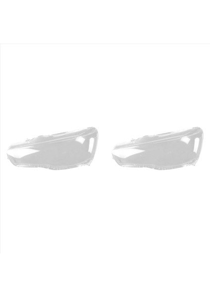 2x Araba Sol Far Kabuk Lambası Gölgesi Şeffaf Lens Kapağı Mitsubishi Lancer Için Far Kapağı Ex 2010-2016 (Yurt Dışından)
