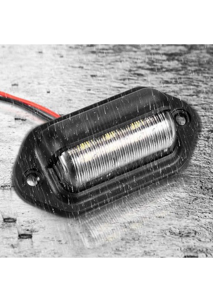 8pcs 12V 6 Smd LED Dış Loser Tesisi Etiket Işık Plaka Lambası Araba Kamyonu Rv Römork Tekne (Yurt Dışından) modelleri