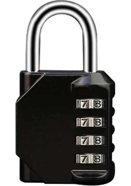 2pcs Kombinasyon Kiliti 4 Sakız Kombinasyon Okul Spor Salonu/çit/araç Kutusu/kılıf Hasp Dolap Depolama (Yurt Dışından) fiyatları