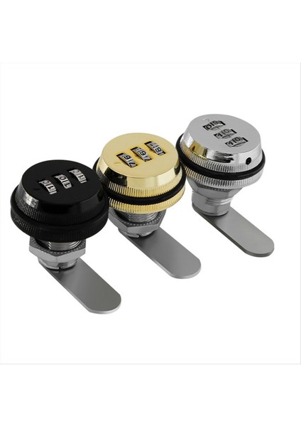 3 Haneli Kombinasyon Cam Kilit 30MM Anahtarsız Parola Kilit Posta Kutusu Dolabı Mekanik Kilitler Posta Kutusu Dolabı Kapısı B (Yurt Dışından) modelleri