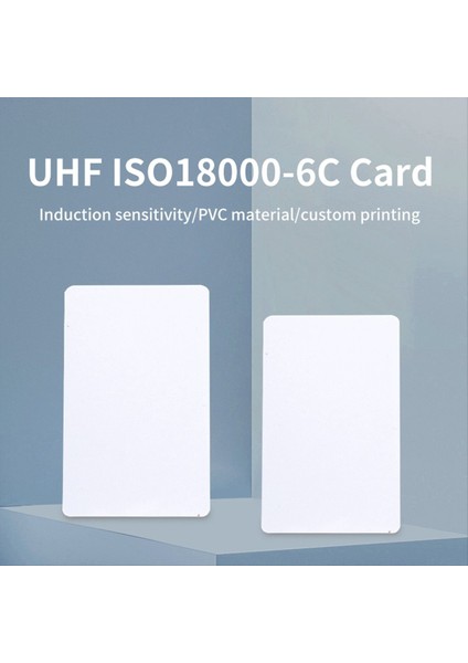 100PCS Uhf 860-960MHZ Uzun Okuma Aralığı Beyaz Kart Pasif Uhf Rfıd Pvc Kart Erişim Yönetimi Için (Yurt Dışından) fırsatları