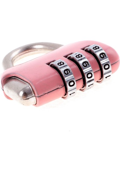 2x Bagaj Kutusu Yeniden Yerleştirilebilir Kombinasyon Kilit Asma Kilit 3 Haneli Pembe (Yurt Dışından) fiyatları