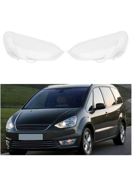 Ford S-Max 2007-2008 Sol Yan Araba Far Kapağı Lamba Kabuk Maskesi Lens Cam Kafa Işık Lambası Kapağı (Yurt Dışından) fiyatları