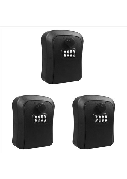 3x Anahtar Kilit Kutusu Duvara Monte Çinko Alaşım Anahtar Kutusu Hava Durumu Geçirmez 4 Hanaklı Kombinasyon Anahtar Depolama Kilit Kutusu (Yurt Dışından) fiyatları