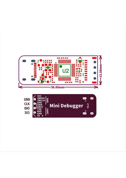Mini Hata Ayıklayıcı Stlink V2 1 Hata Ayıklayıcı APM32F103CBT6 Yonga Swd Swo USB - Uart Modül (Yurt Dışından) fiyatları