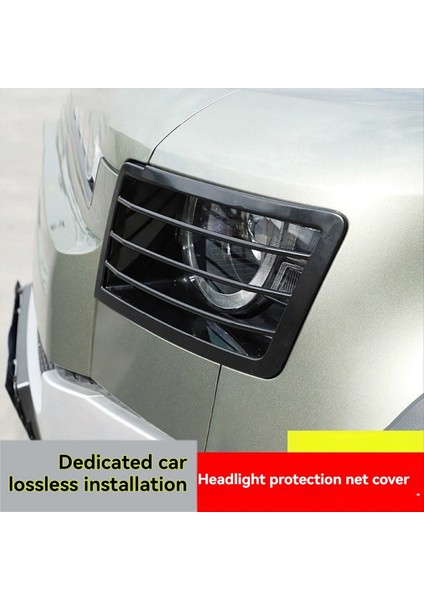 Araba Far Abajur Araba Lambası Gölgesi Land Rover Defender Için Araç Far Aksesuarları 110 2020 2021 2022 2023 2024 (Yurt Dışından) fırsatları