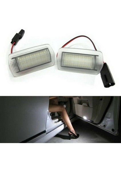Toyota Land Cruiser 200 Seri 150 Serisi Prado Mk4 J150 Lexus ES240 IS250 LED Nezaket Kapısı Ampul Beyaz (Yurt Dışından) indirimleri