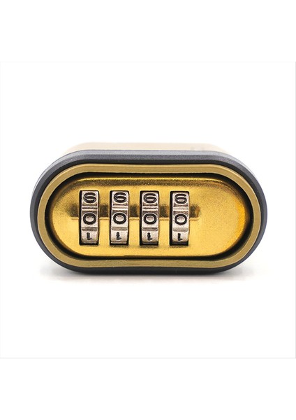 2pcs 4 Haneli Kombinasyon Parola Su Geçirmez Paslanmış ve Hırsızlık Önleyici Kilit Kapı Kilit Asma Kilit (Yurt Dışından) indirimleri