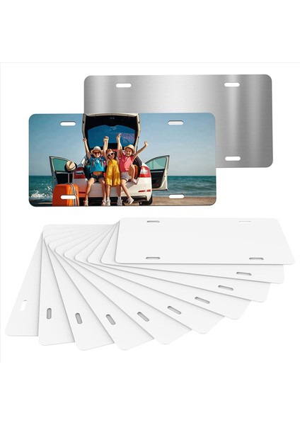 20PCS Süblimasyon Plakası Boş Isı Termal Transfer Sayfası Otomobil Plaka Etiketi Araba Dekorasyonu Için Özel 12X6IN (Yurt Dışından) indirimleri