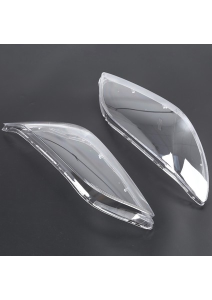 2 Çift Araba Sol ve Sağ Ön Far Kapağı Su Geçirmez Açık Far Lens Kabuğu Kapağı Mazda 3 2006-2012 (Yurt Dışından) modelleri