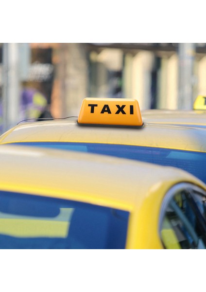 2x Taksi LED Gösterge Işık Işareti LED Gün Işık Otomobil Gündüz Koşu Işıkları Dc 12V 3W Otomatik Sürüş Çatı Üst Kabin LED Işareti (Yurt Dışından) fiyatları