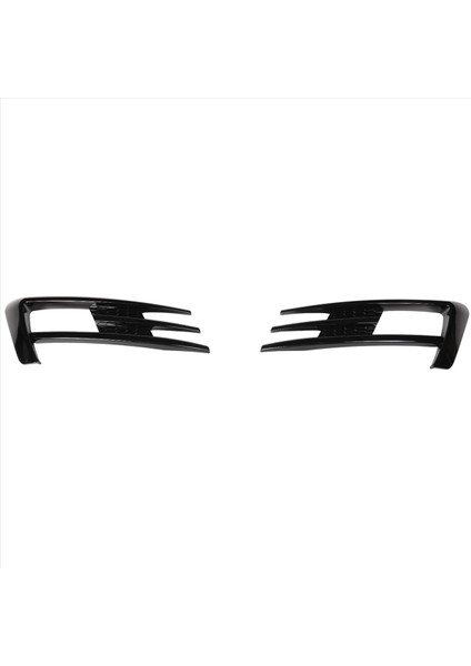 Golf 7 Mk7 2013-2017 Parlak Siyah Araba Tampon Sisli Izgara Kapak Döşeme (Yurt Dışından) indirimleri