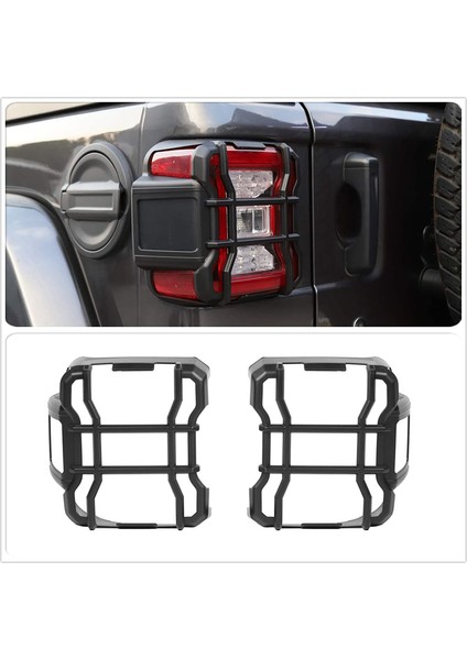 Arka Arka Lambalar Için Işık Muhafızları (Kuyruk Işığı) 2018 2019 2020 Jeep Wrangler Jl Jlu Rubicon Sport Sahara (Yurt Dışından) fiyatları