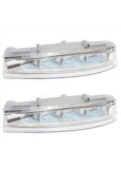 2x Araba Ön Drl Gündüz Koşu Lambası Sis Lambası Mercedes Benz W204 W212 C250 C280 C350 E350 A2049069000 Sağ (Yurt Dışından)
