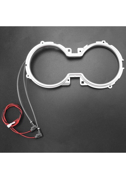 Araba LED Merkez Kupa Tutucu Işıkları Iç Dekoratif Lamba Atmosfer Ortam Işık Buz Mavisi Toyota Camry 2018-2022 (Yurt Dışından) modelleri