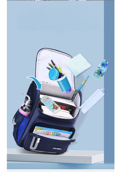 Ilkokul Öğrencileri Okul Çantaları 1-3-6 Sınıf Erkek ve Kız Çocuk Okul Çantaları (Yurt Dışından) modelleri